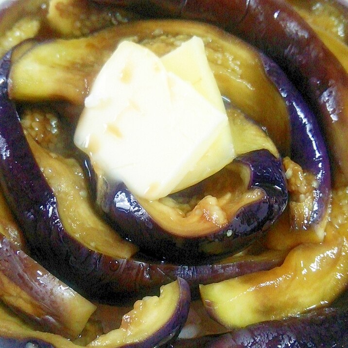 簡単!茄子バター丼